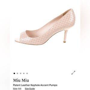 Miu Miu Patent Leather Pumps